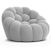 Minimalist U-Shaped Sofa with 3D Fabric All-Season Comfort