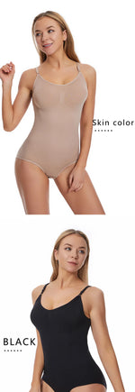 Load image into Gallery viewer, Tank Top Bodysuit Shapewear with Tummy Control &amp; Shorts
