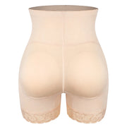 High Waisted Padded Butt Lifter Shapewear - Tummy Control Panty
