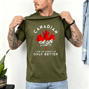Canada National Day Graphic T-Shirt — Unisex Cotton Tee | OWNLUXE