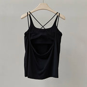 Padded Nylon Sports Bra | OWNLUXE
