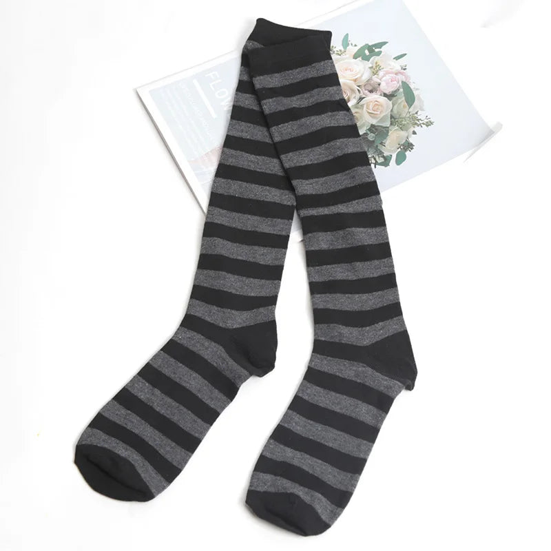 Stockings Japanese Striped Socks | OWNLUXE