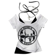 Hawkins Short-Sleeve Blouse | OWNLUXE