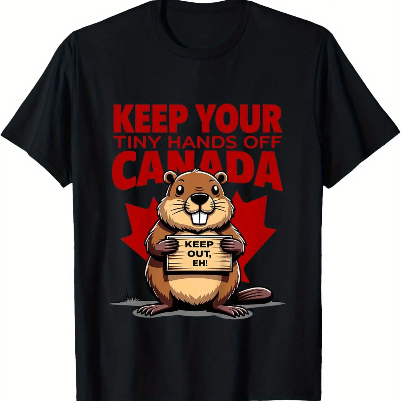 Canada Is Not For Sale T-Shirt – Humorous Political Statement Tee