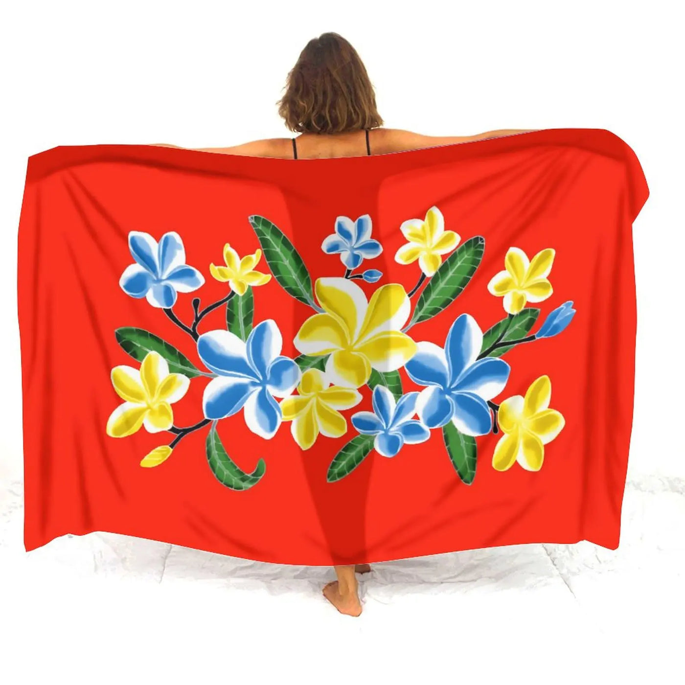 Vintage Printed Swim Cover-Up | OWNLUXE
