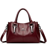 VANDERWAH 3-Layer Designer Shoulder Bag - Luxury Crossbody Tote | OWNLUXE