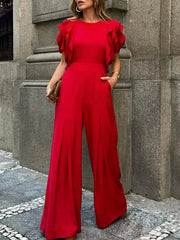 Wide-Leg Jumpsuit | OWNLUXE