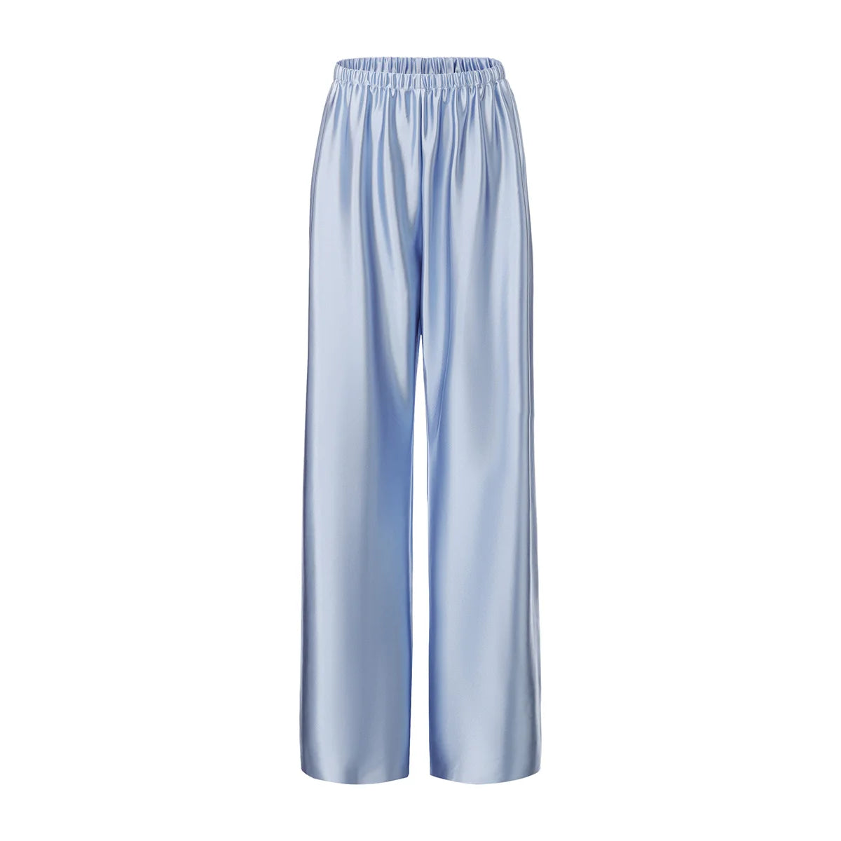 Satin Wide-Leg Pants | OWNLUXE