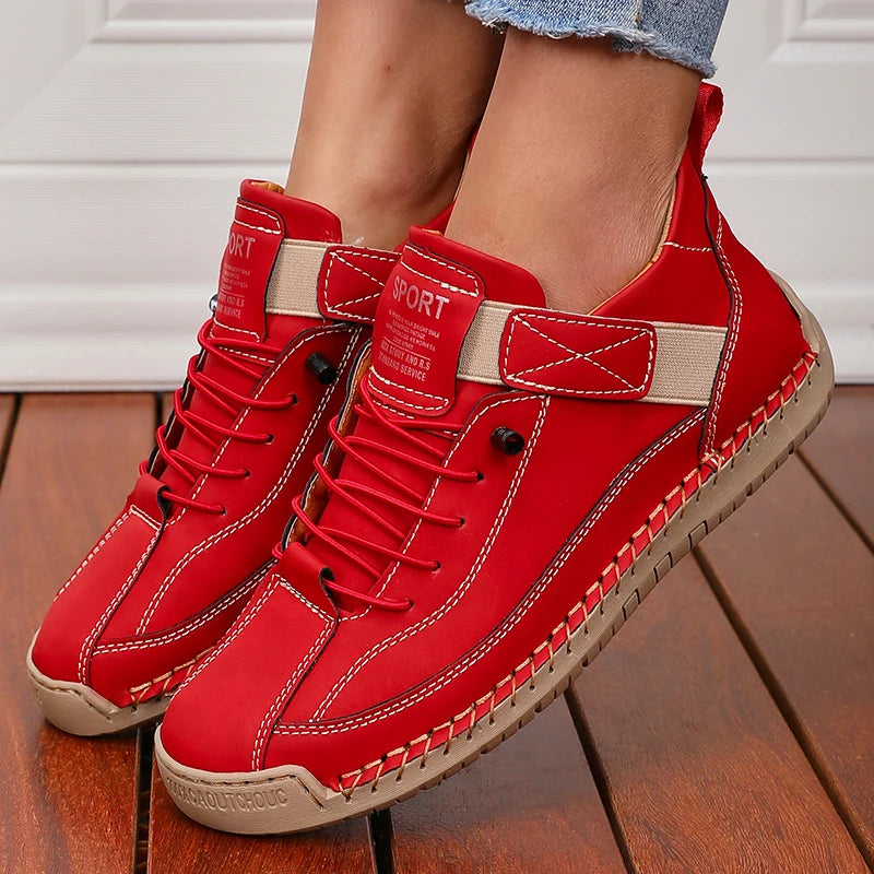 Women’s Lace-Up Waterproof Ankle Boots, Everyday Wear