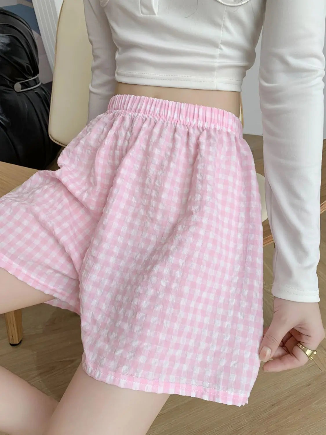 High-Waist Wide-Leg Sport Relaxed-Fit Shorts | OWNLUXE