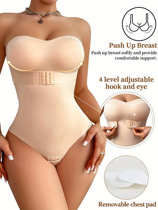 Compression Full-Body Strapless Thong Briefs – Shop at OWNLUXE