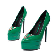Women's Leather Stiletto Heels – Shop at OWNLUXE