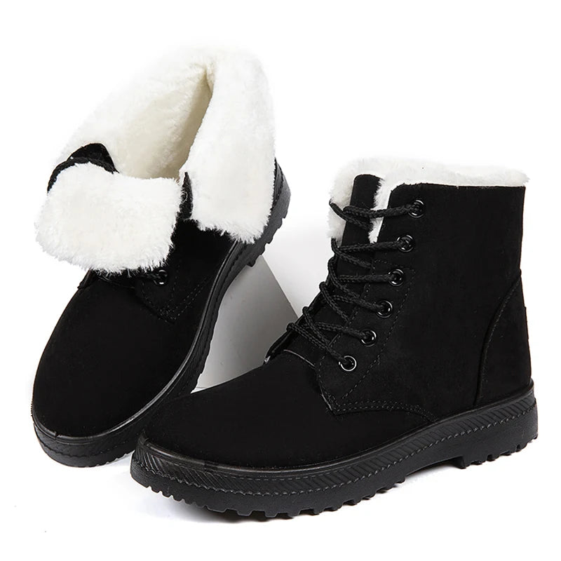 Women’s Winter Ankle Snow Boots | Bottes de Neige Hiver pour Femmes