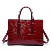 Stylish Patchwork Tote Bag - Soft Microfiber & Chic Sequins