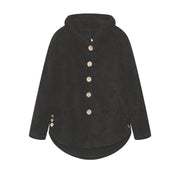 Pleated Printed Long-Sleeve Coat | OWNLUXE