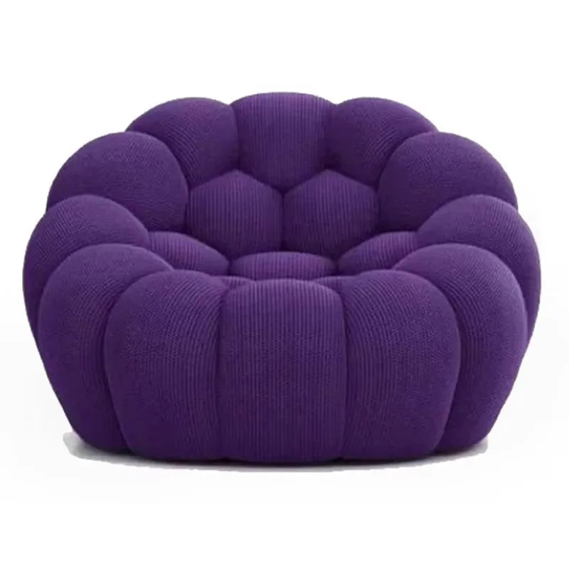 Minimalist U-Shaped Sofa with 3D Fabric All-Season Comfort