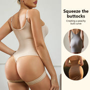 Medium Control Seamless Bodysuit Shaper – Wire‑Free