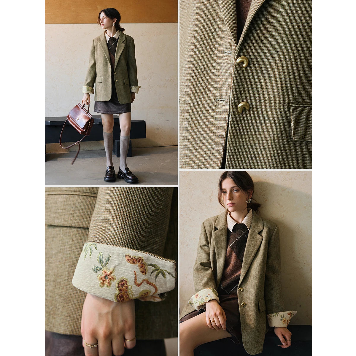 Women's Floral Jacket | OWNLUXE