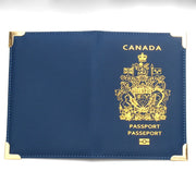 Canada Passport Holder & Travel Organizer – PU Leather Wallet