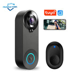 Load image into Gallery viewer, 1080P Wireless Video Doorbell Camera WiFi Smart Door Bell Tuya Smart Home Security Motion Detect Night Vision Intercom Doorbell
