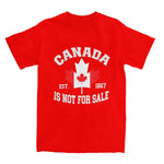 Load image into Gallery viewer, Canada Is Not For Sale EST. 1867 Canadian T Shirt
