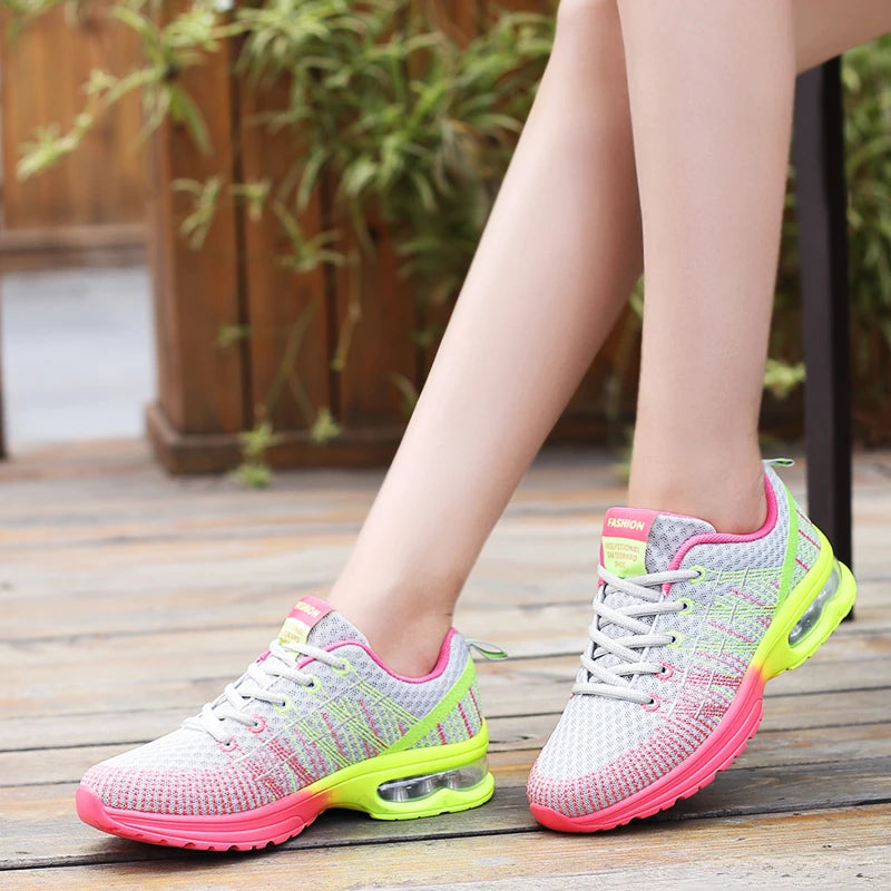 Women's Breathable Sneakers (Rose Red) – Shop at OWNLUXE