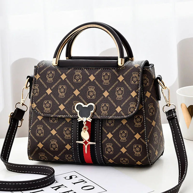 Soft PU Tote & Crossbody Bag – Versatile Flap Handbag