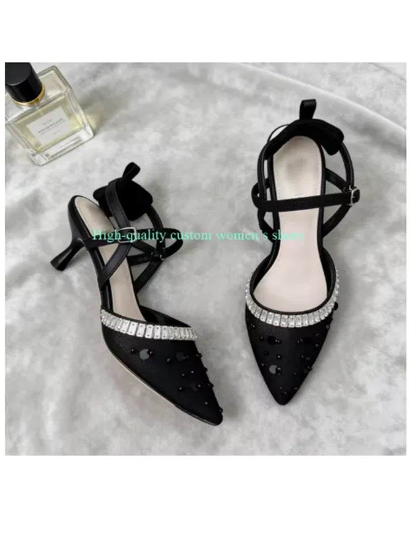 Women's Mesh Sandals (Black) – Shop at OWNLUXE