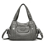 Load image into Gallery viewer, Large-Capacity PU Leather Shoulder Bag – Women’s Fashion Tote &amp; Crossbody | Sac à Bandoulière en Similicuir Grande Capacité pour Femme
