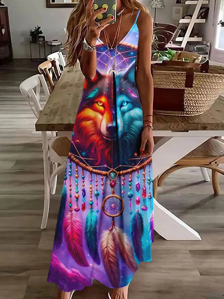Bohemian Inspired Halter Dress – A Must-Have for Spring & Summer