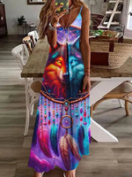Load image into Gallery viewer, Bohemian Inspired Halter Dress – A Must-Have for Spring &amp; Summer
