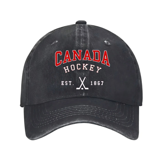 Canada Hockey-Style Baseball Cap — Breathable Sports Hat | OWNLUXE