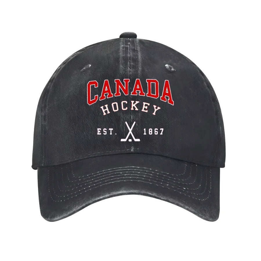 Canada Hockey-Style Baseball Cap — Breathable Sports Hat | OWNLUXE