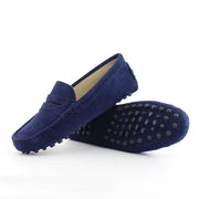 Women's Leather Loafers (Light Grey) – Shop at OWNLUXE