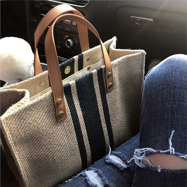 Spacious Canvas Crossbody Bag – Shop at OWNLUXE