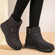 Women’s Waterproof Snow Boots (Ankle) — Warm Plush Lined