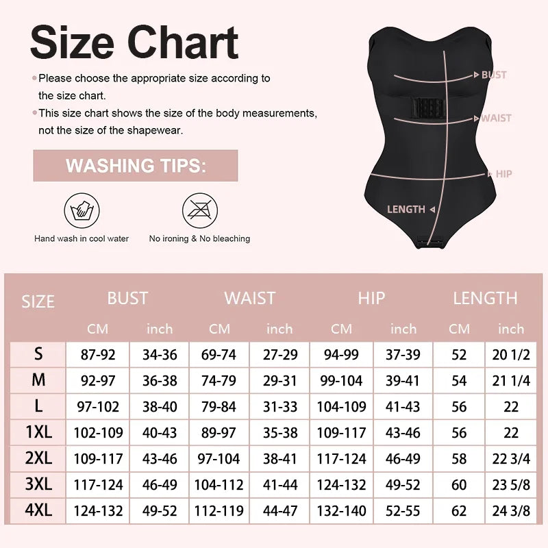 Shaping Bodysuit with Bra Lifter & Removable Straps - Tummy Control Thong | OWNLUXE