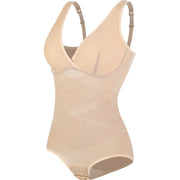 Full Body Shaper Bodysuit - Breathable Tummy Control & Butt Lifter with Mesh Design