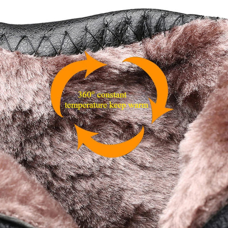 Women’s Rhinestone Winter Snow Boots – Warm Plush Ankle Style