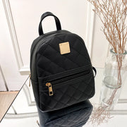 PU Leather Embroidered Backpack | OWNLUXE