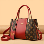 Stylish Patchwork Tote Bag - Soft Microfiber & Chic Sequins