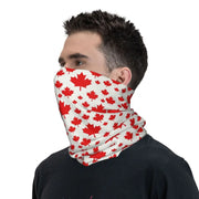 Canadian Flag Maple Leaf Neck Gaiter | OWNLUXE