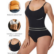 Tank Top Bodysuit Shapewear with Tummy Control & Shorts
