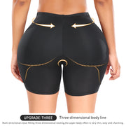 Padded Butt Lifter Shapewear Shorts - 4 Removable Pads Hip Enhancer | OWNLUXE