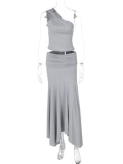 Women's Cropped Skirt | OWNLUXE