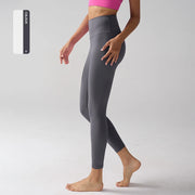 High-Waist Running Yoga Naked-Feel Leggings | OWNLUXE