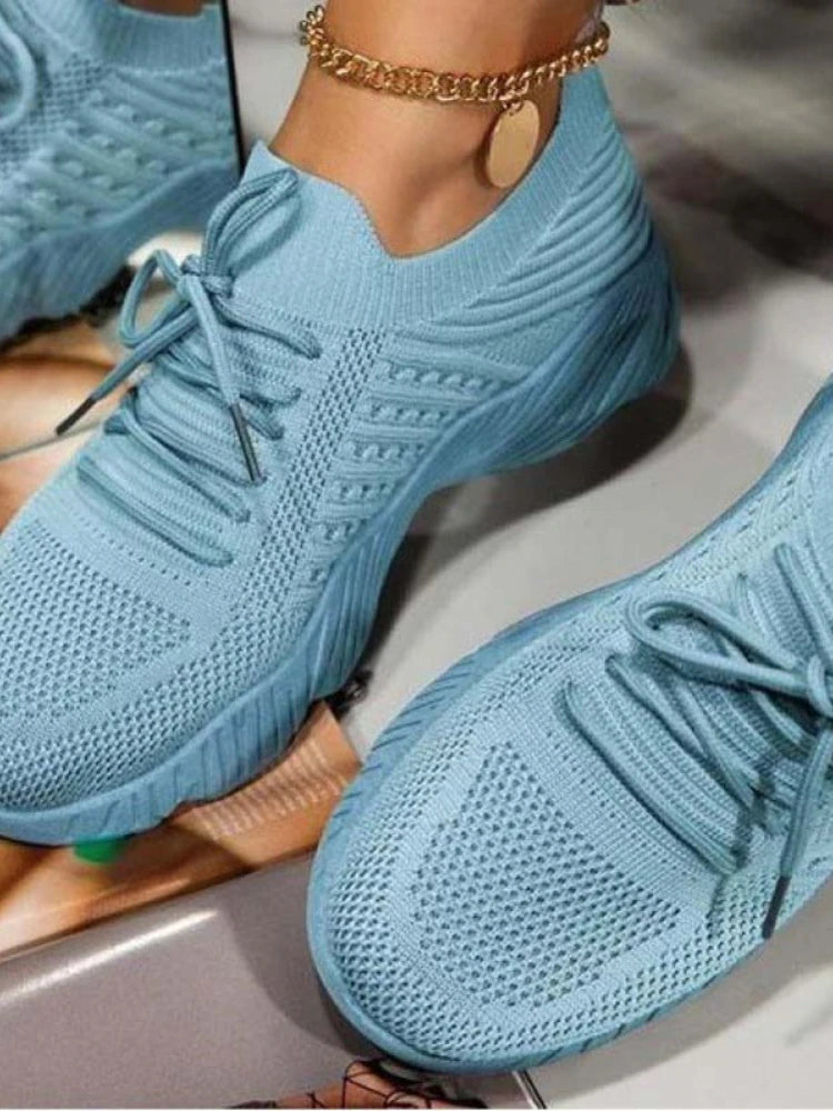 Lightweight Mesh Sneakers - Breathable Everyday Comfort Shoes