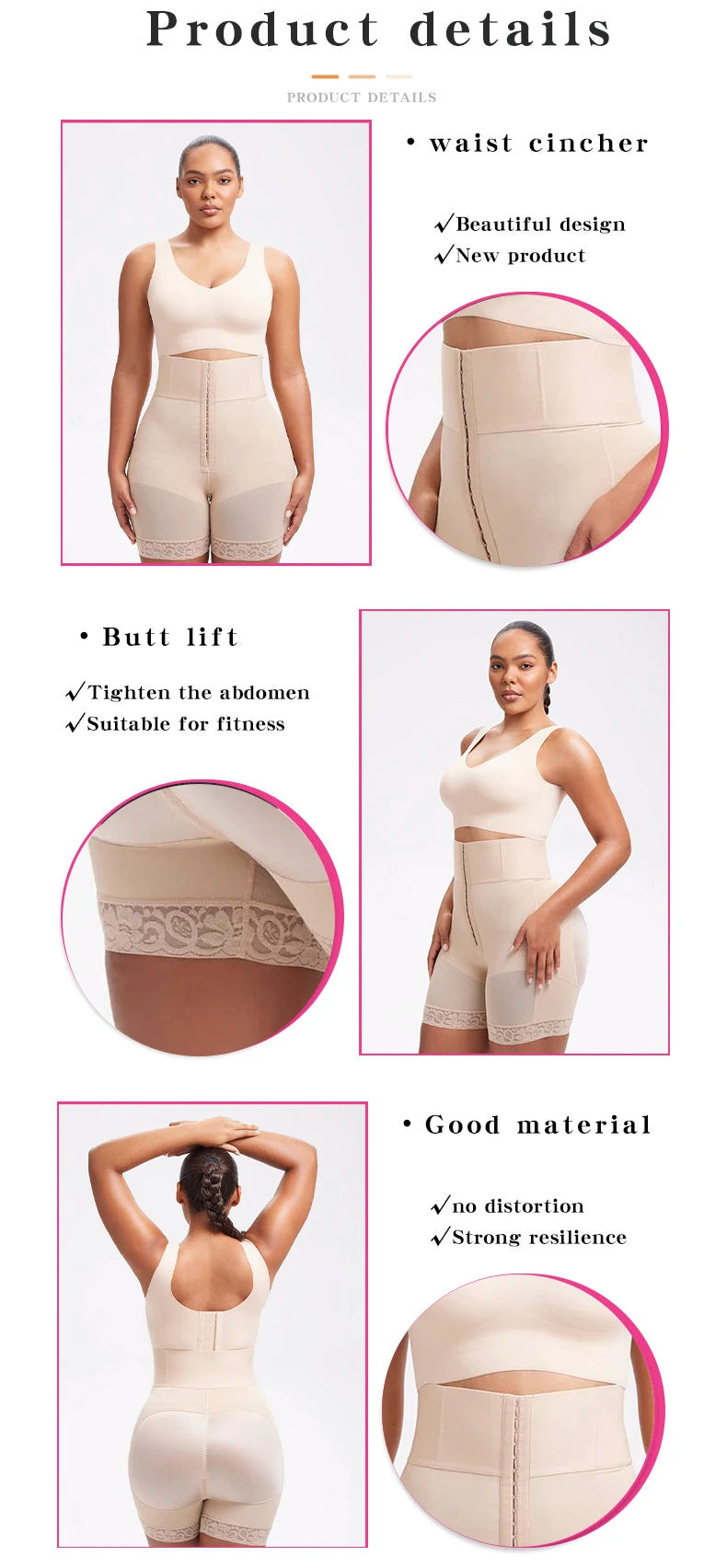 Firm Control Shaping Panties – Wire-Free, Up to 3XL