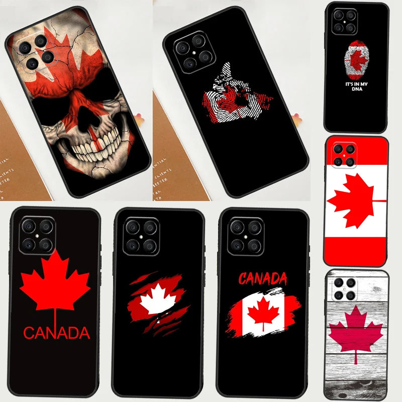Canada Canadian Flag Case For Honor 200 Lite Magic 7 5 6 Pro Honor 50 70 90 Lite X9b X9a X8b X8a X8 X9 X9c Cover