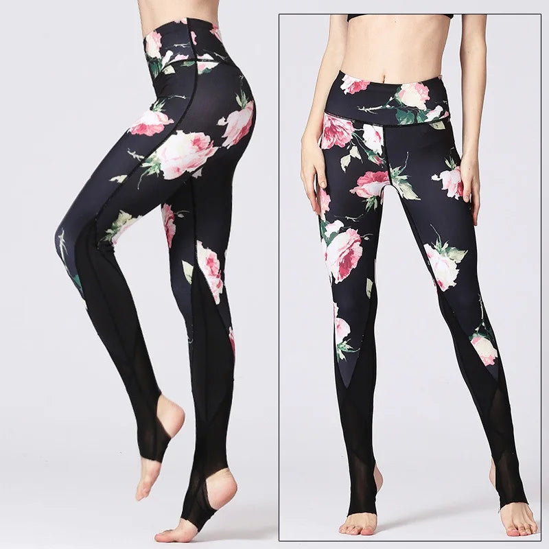 Women’s High-Rise 4-Way Stretch Sports Leggings – Fast Dry